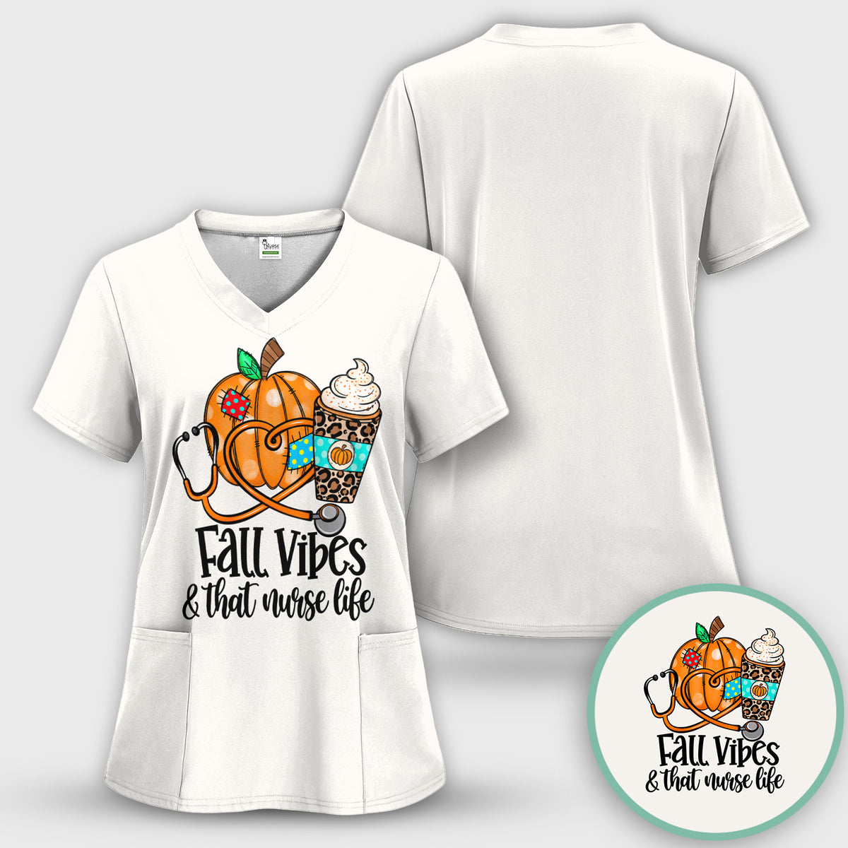 Fall Vibes and That Nurse Life T-Shirt