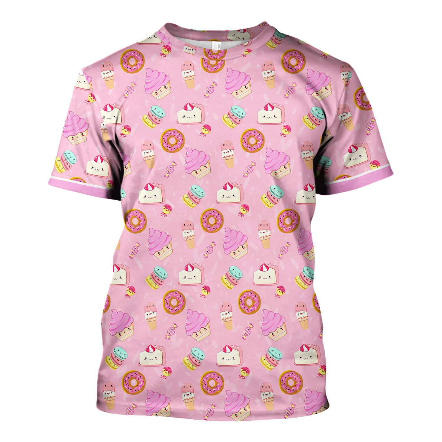 Personalized Ice Cream & Donut Shirt  - Sweet Graphic Tee for Nurses - Gift for RN LPN Healthcare Workers