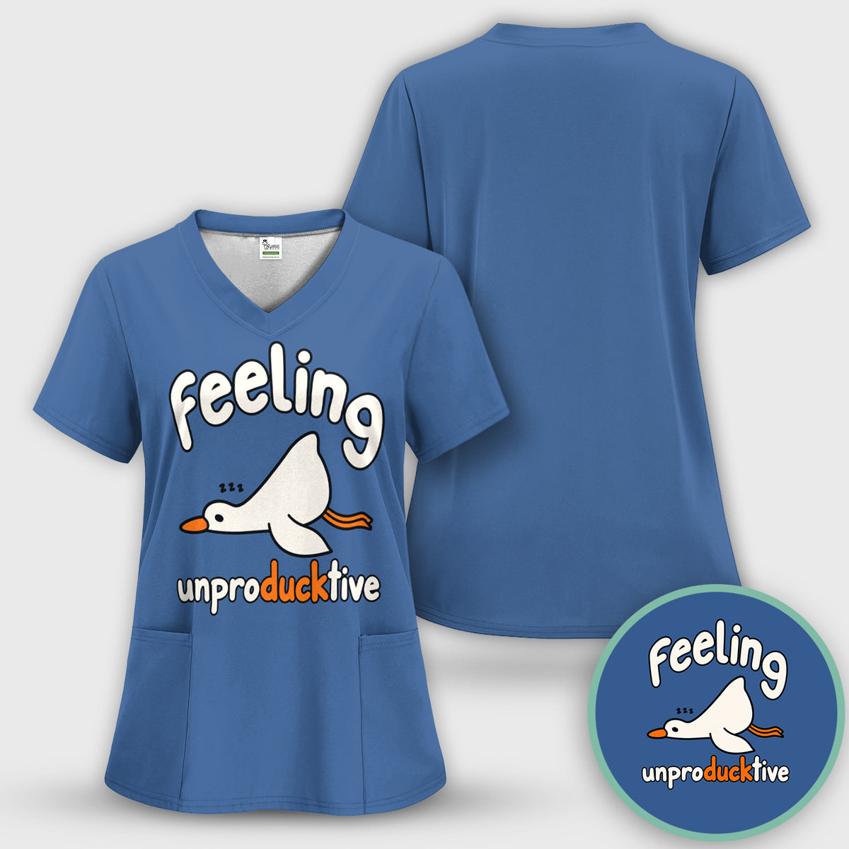 Feeling Unproducktive Duck T-Shirt