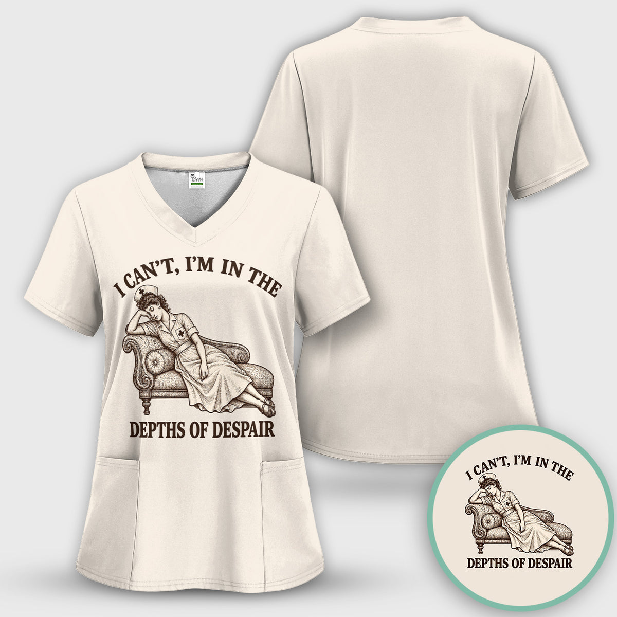 Depths of Despair Nurse T-Shirt