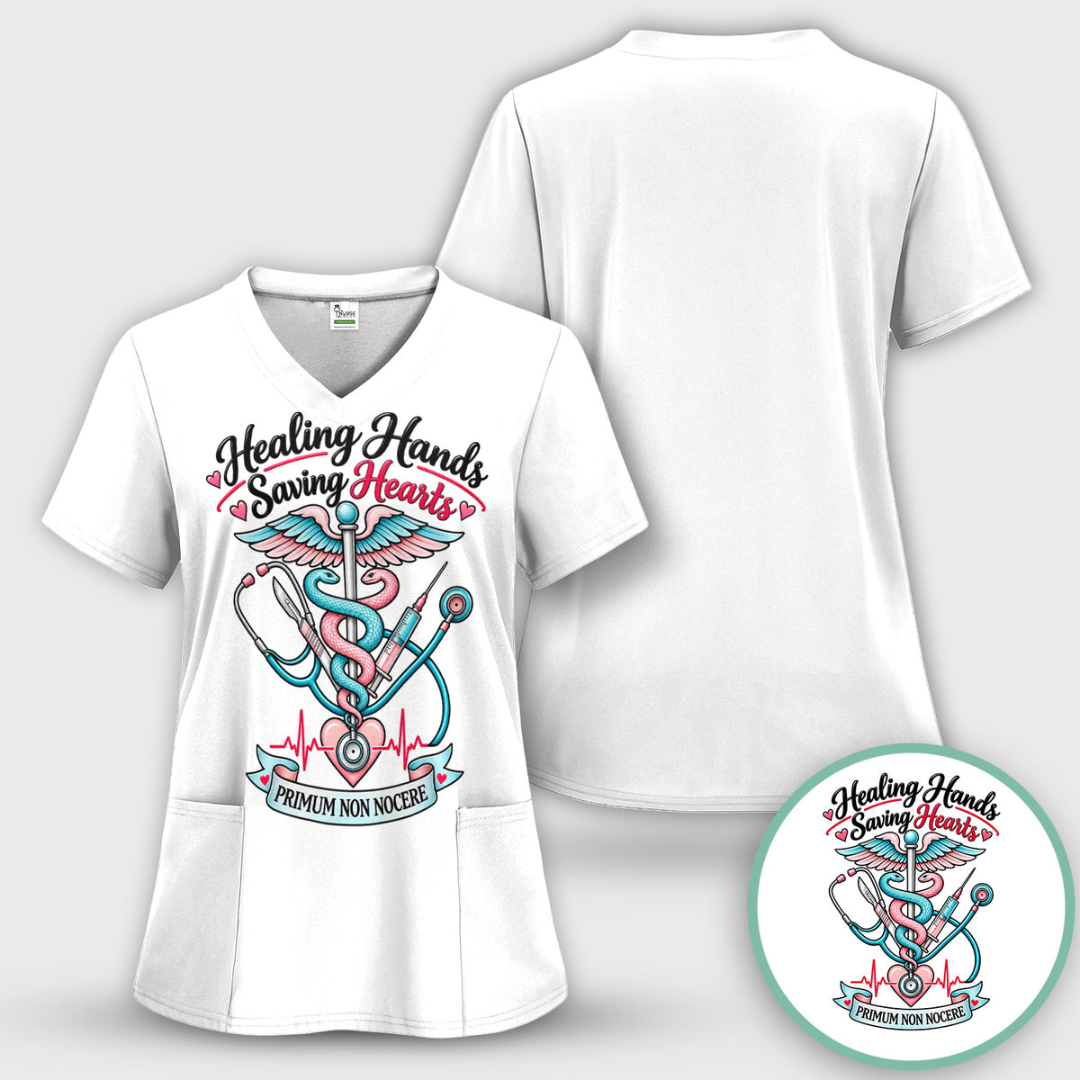 Healing Hands Saving Hearts T-Shirt