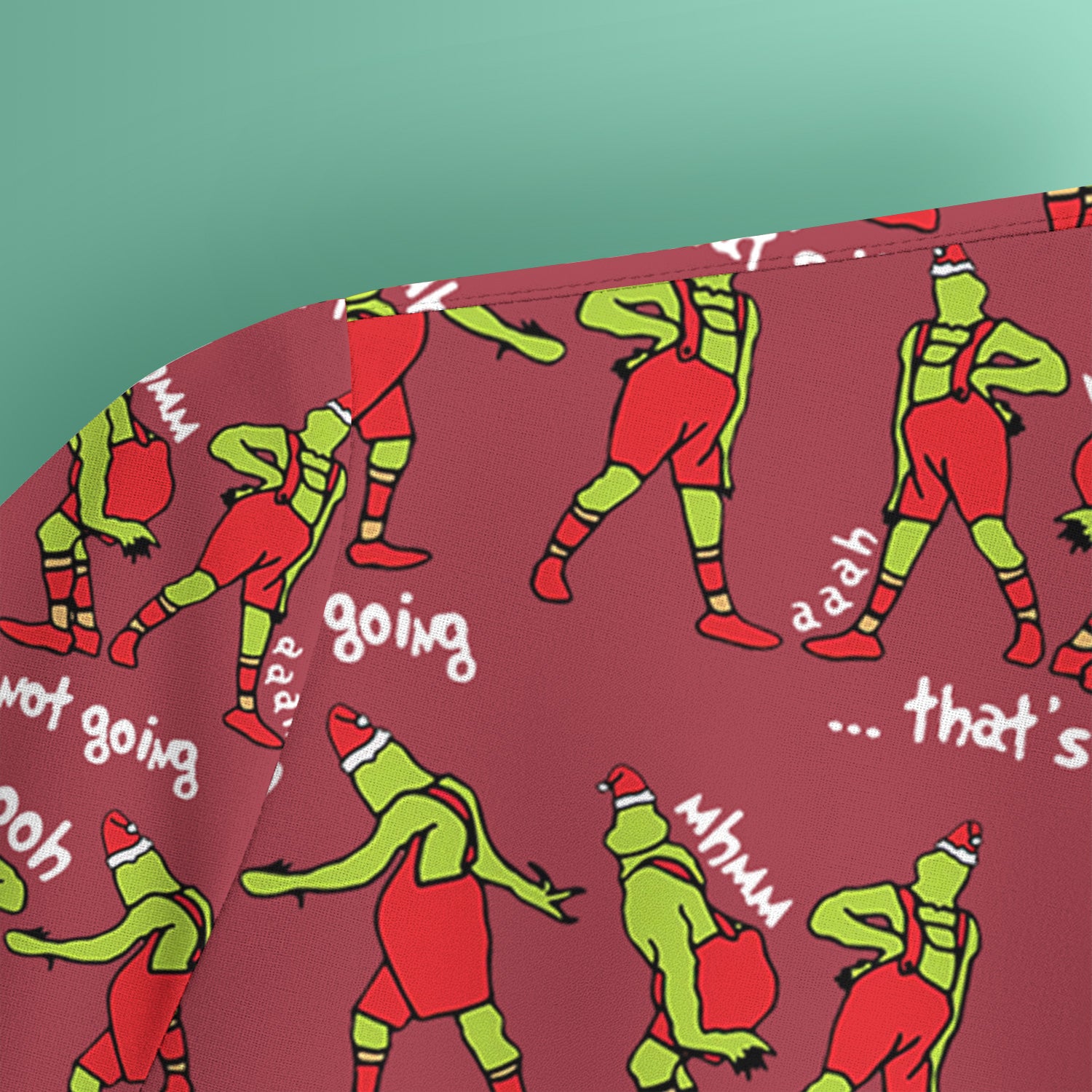 Funny Grinch Nurse Scrub Top - That’s It I’m Not Going RN LPN CNA Gift - Nurse Appreciation Gift