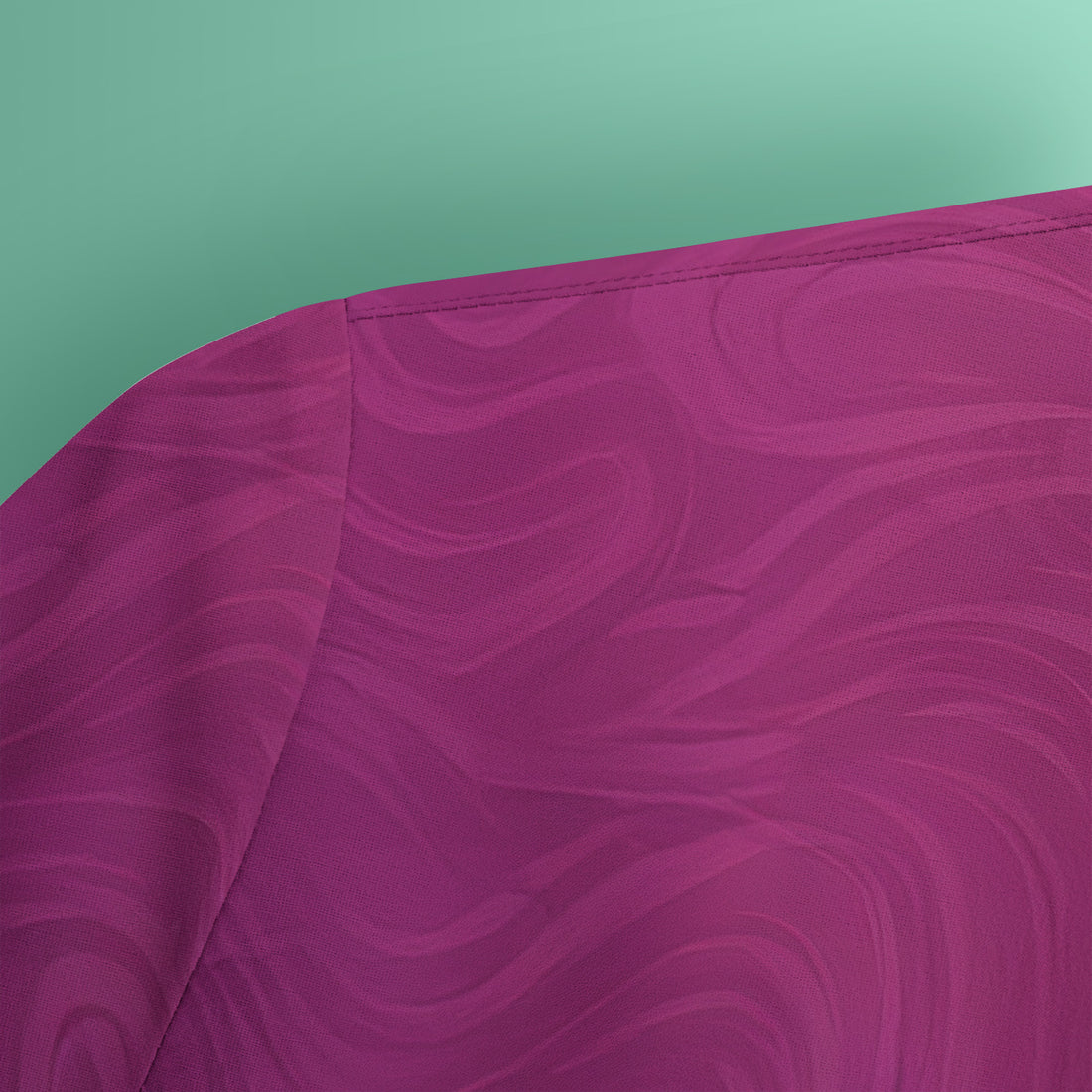 Abstract Swirl Ombre Pattern Scrub Top, Comfortable Scrubs for Nurses