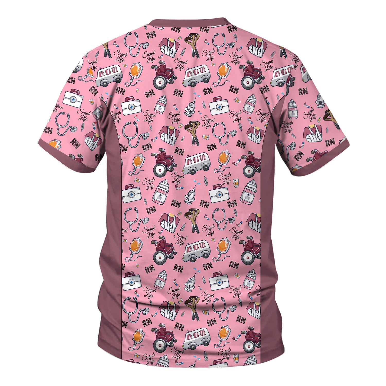 Personalized Nurse Life Shirt for Women - Cute Stethoscope Medical Graphic Tee - Gift for RN, CNA, LPN, Healthcare Worker