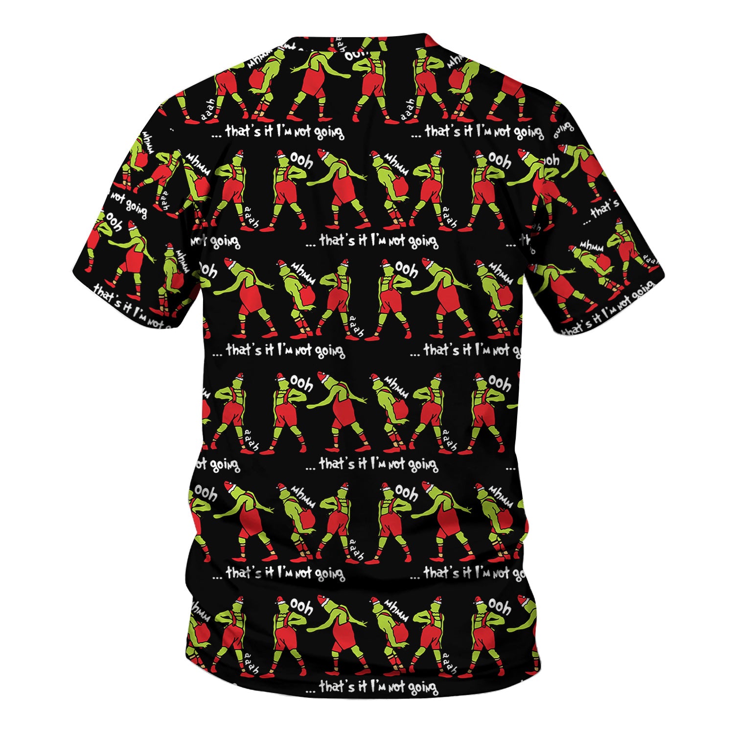 Christmas Nurse Scrub Top - Funny Grinch Shirt for Women - RN LPN CNA Healthcare Workers Gift