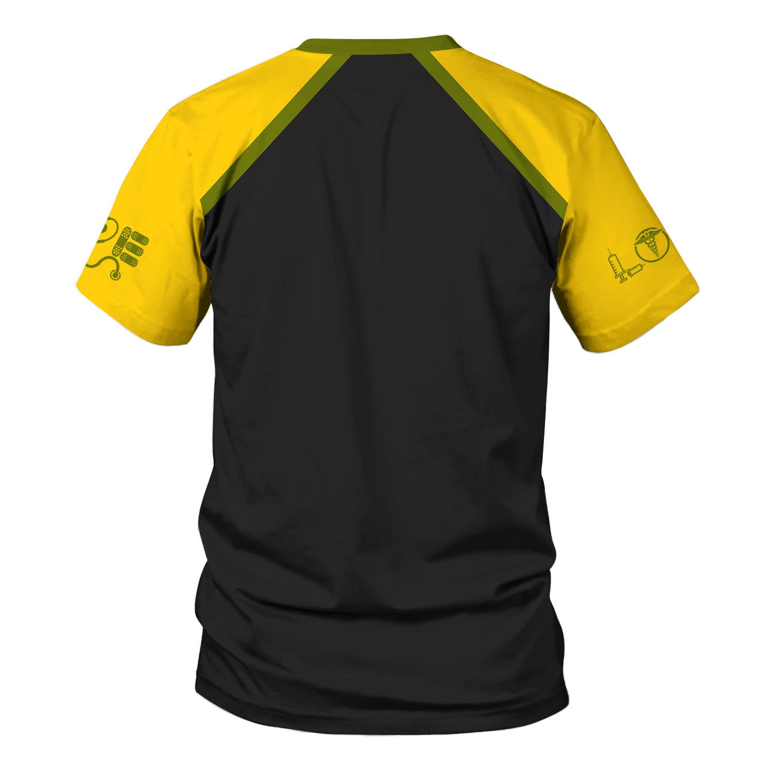 Personalized CNA Sunflower Shirt - Custom Name & Caduceus Symbol Design - Gift for RN LPN Healthcare Workers