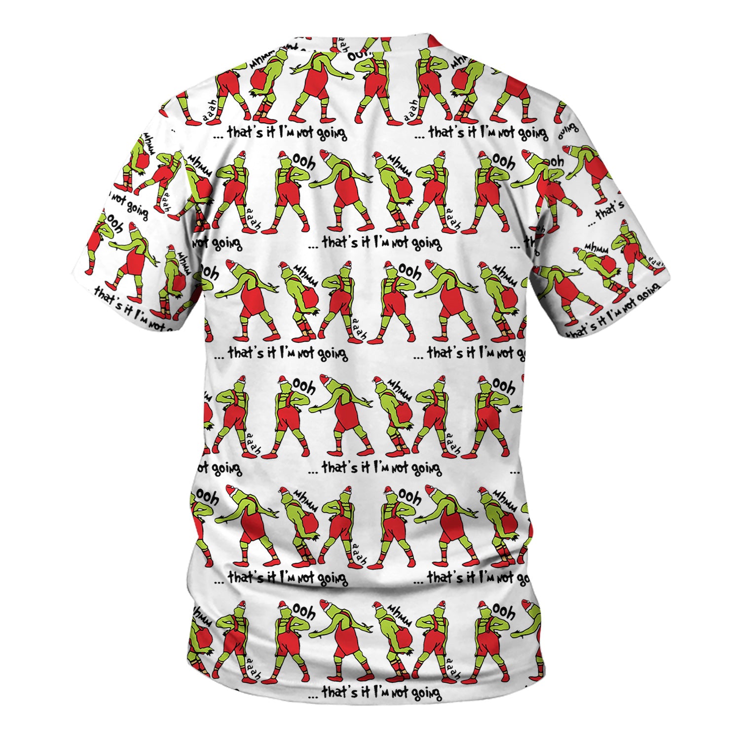 Funny Grinch Nurse Scrub Top - That’s It I’m Not Going RN LPN CNA Gift - Nurse Appreciation Gift