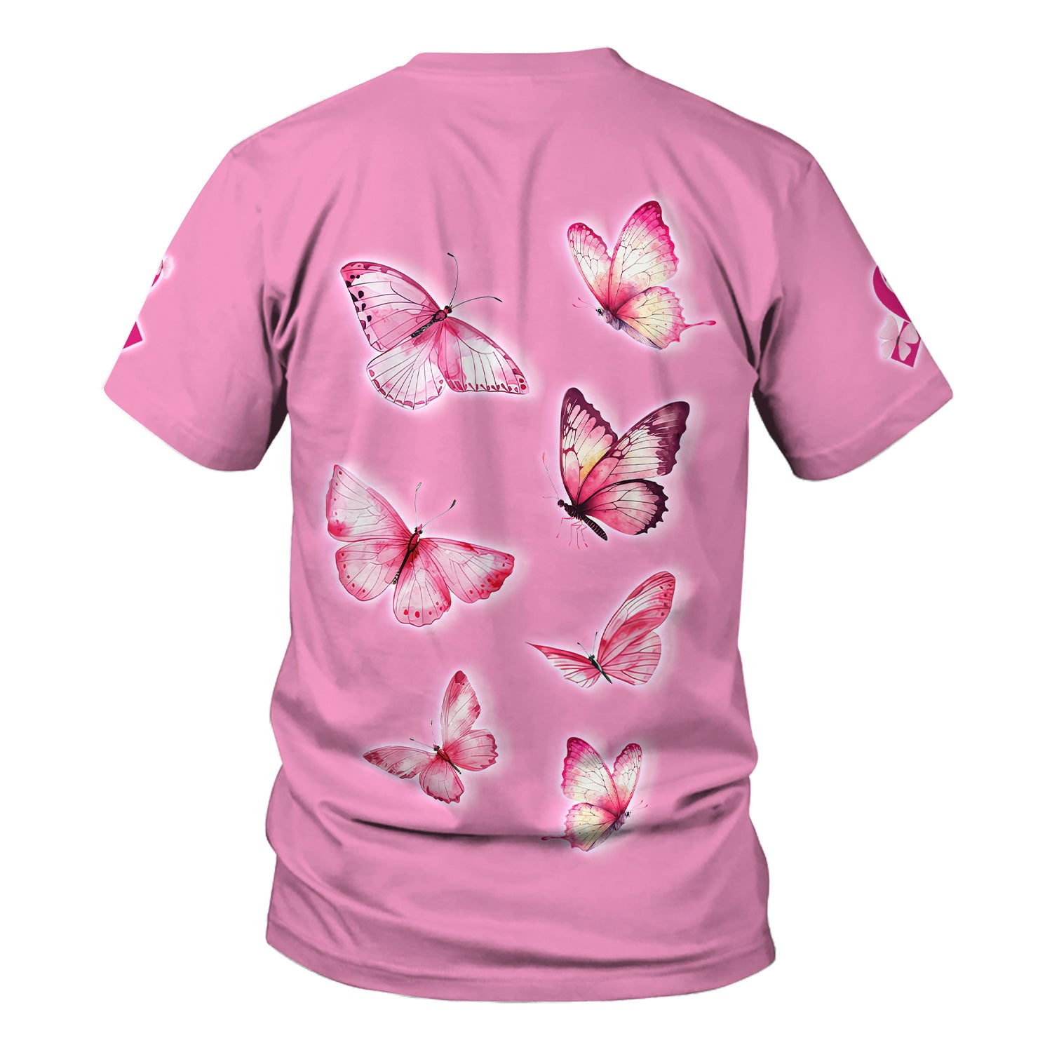 Personalized Christian Butterfly Scrub Top for Nurse -  Bible Verse All Things Through Christ - Gift for RN LPN CNA
