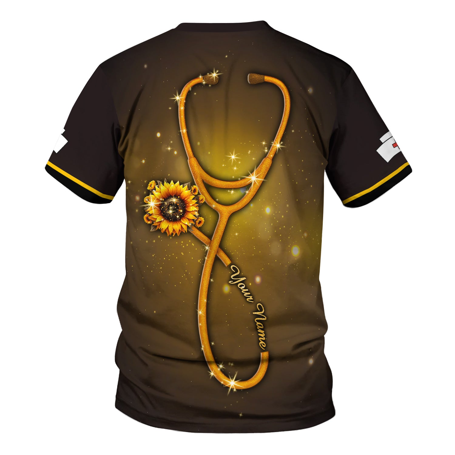 Personalized Proud CNA Scrub Top - Life Is Worth My Time Heartbeat Design - Gift for RN LPN Healthcare Workers