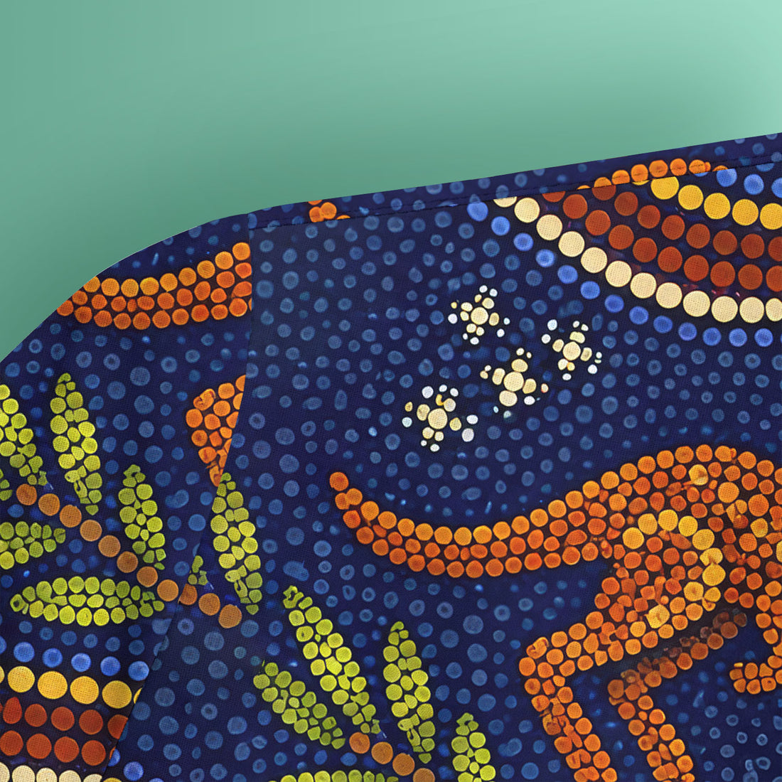 Australian Aboriginal Dot Art Scrub Top, Kangaroo ANd Koala Pattern Nurse Shirt, Breathable Fabrics Nursing Uniform