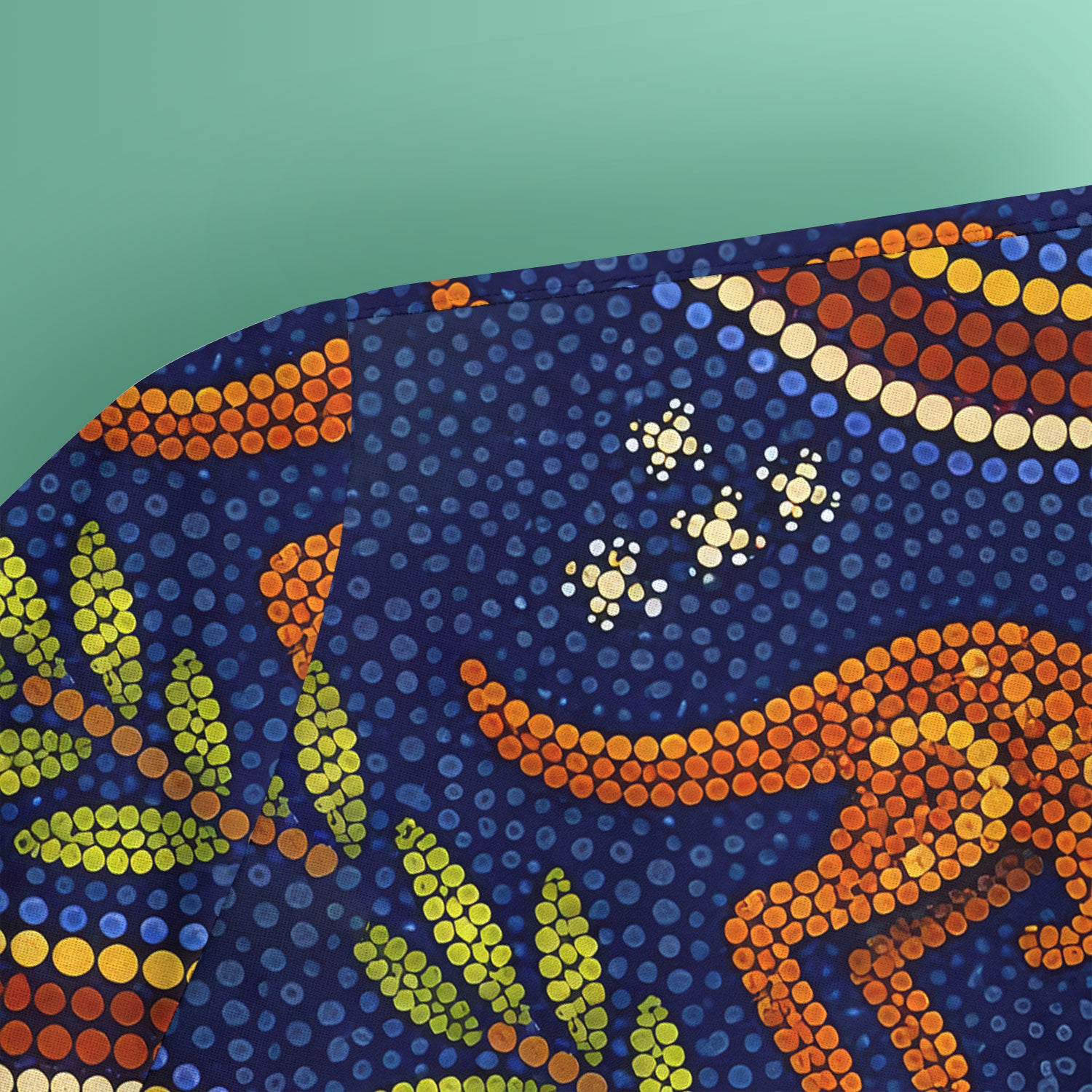 Australian Aboriginal Dot Art Scrub Top, Kangaroo ANd Koala Pattern Nurse Shirt, Breathable Fabrics Nursing Uniform