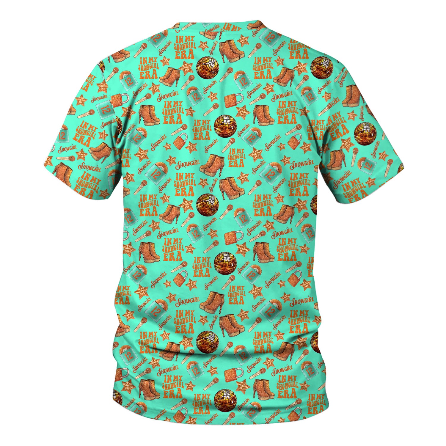 Funny Nurse Life Shirt - Women's Showgirl & TS12 Orange Graphic Tee - Gift for RN LPN CNA & Healthcare Workers