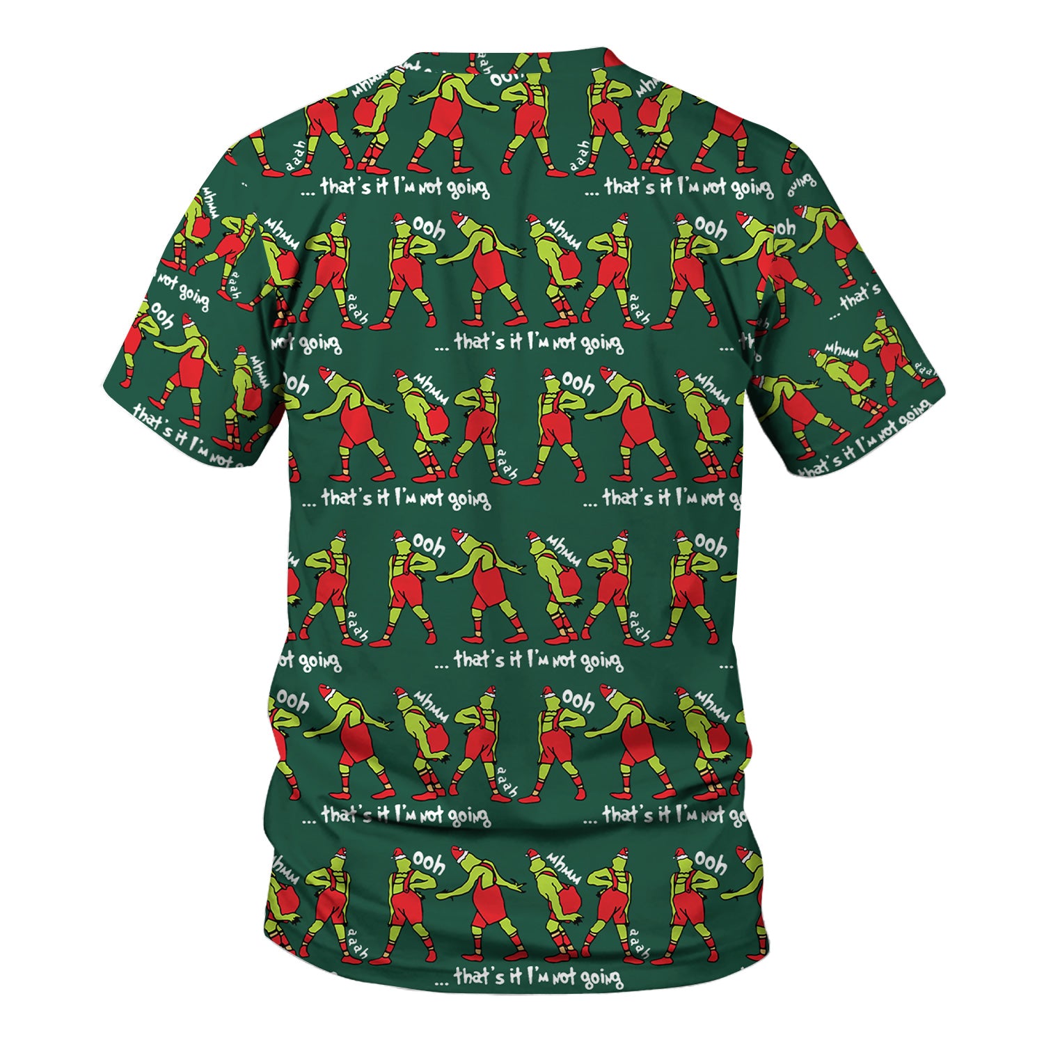 Christmas Nurse Scrub Top - Funny Grinch Shirt for Women - RN LPN CNA Healthcare Workers Gift
