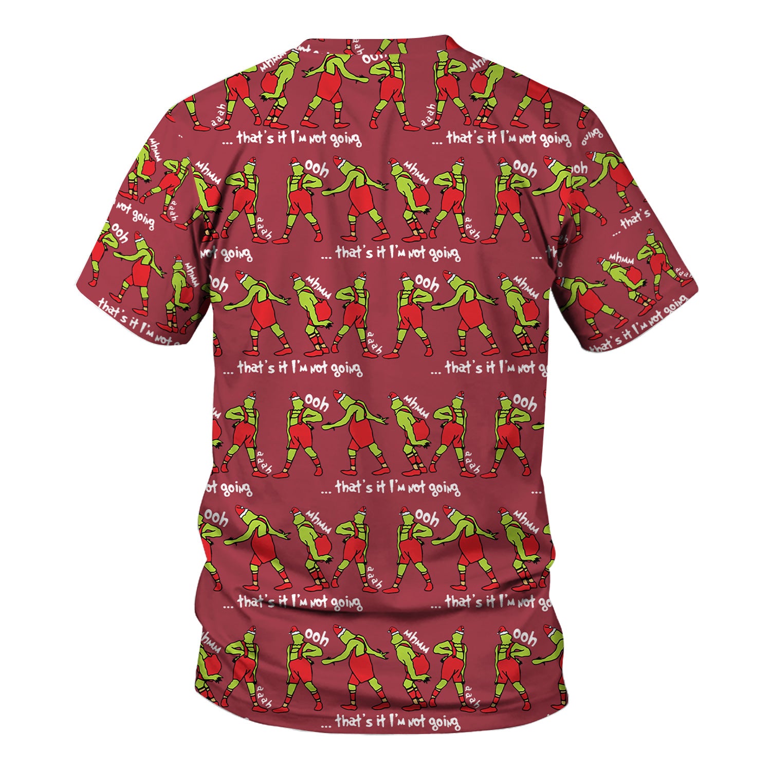 Funny Grinch Nurse Scrub Top - That’s It I’m Not Going RN LPN CNA Gift - Nurse Appreciation Gift
