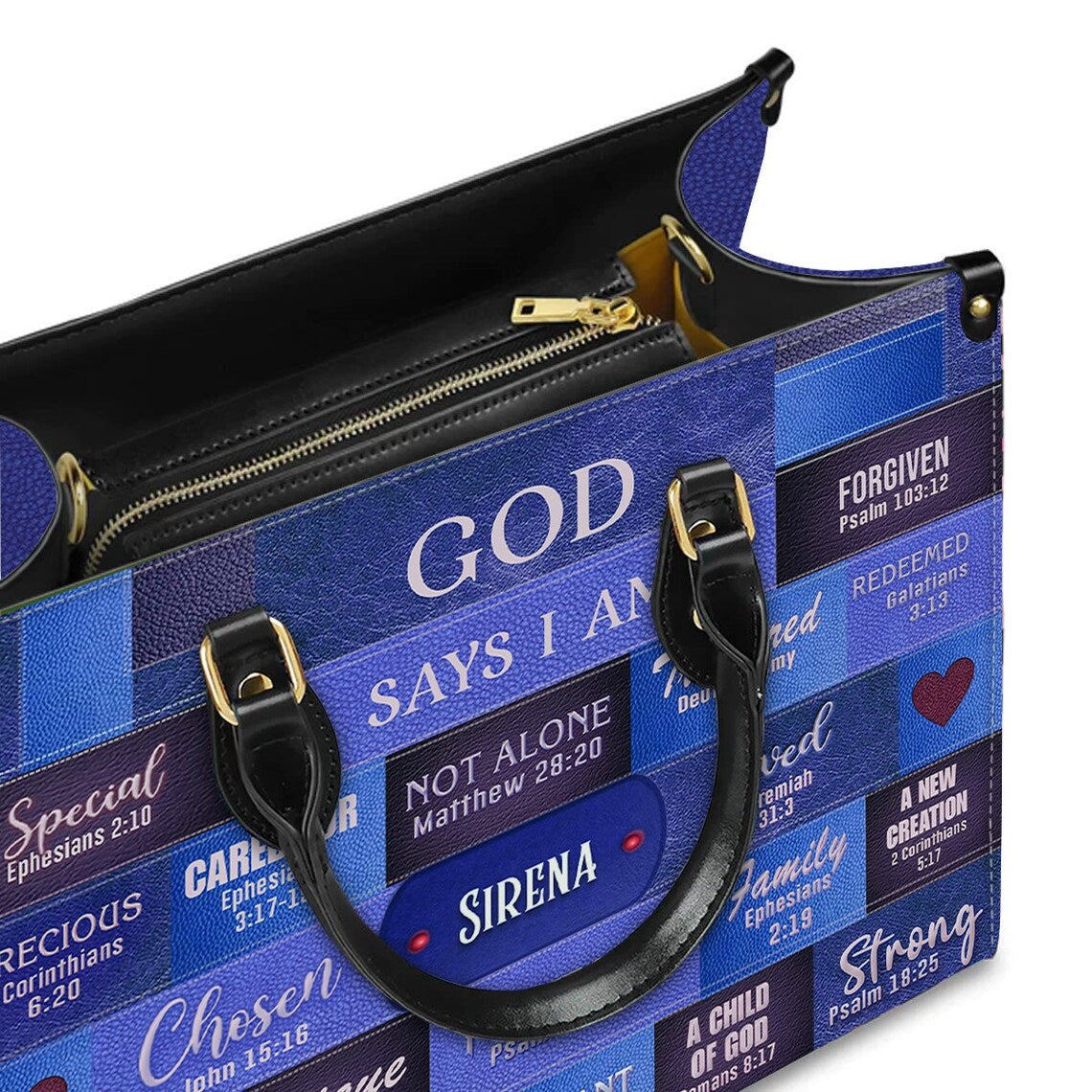 Custom Nurse Leather Handbag for Women, Nurse Life Affirmations Handbag Multiple Color Options, CNA RN LPN Healthcare Worker Gift