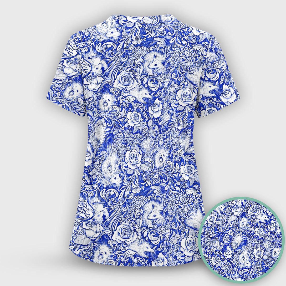 Niedliches „Be A Jimothy“-Waschbären-Set mit Herzen, Peeling-Hose und V-Ausschnitt-Oberteil