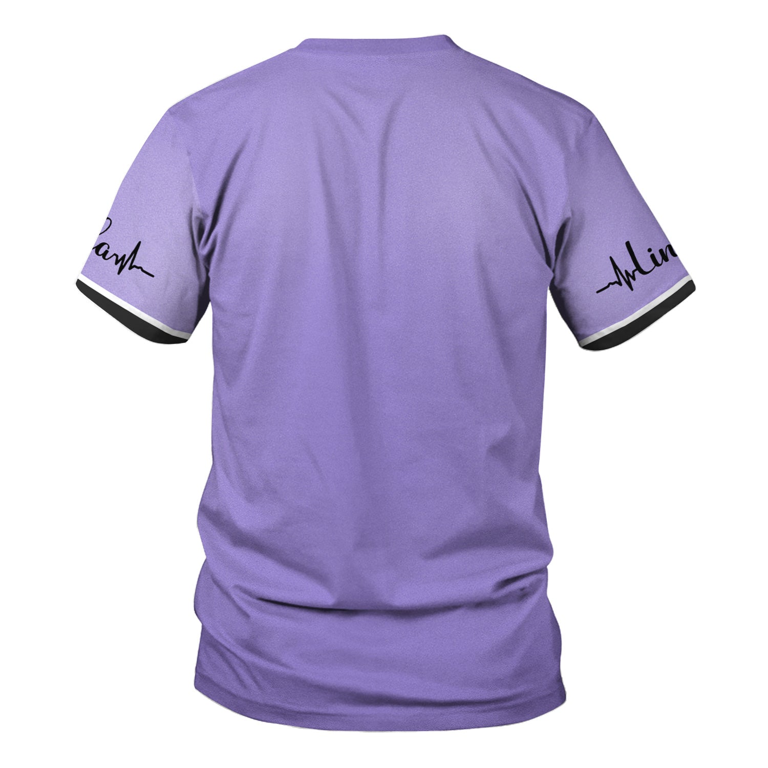 Personalized Nurse Scrub Shirt for Halloween - Medical Costume with Stethoscope Bow Design - Custom Gift for RN LPN CNA Night Shift Workers