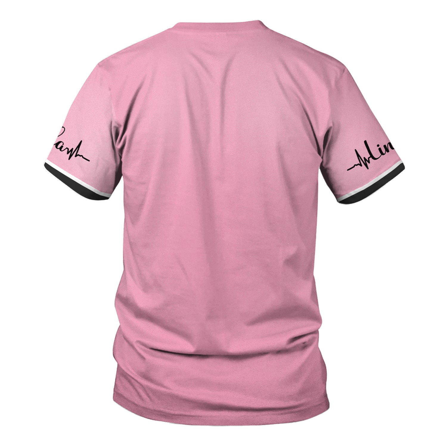Personalized Nurse Scrub Shirt for Halloween - Medical Costume with Stethoscope Bow Design - Custom Gift for RN LPN CNA Night Shift Workers