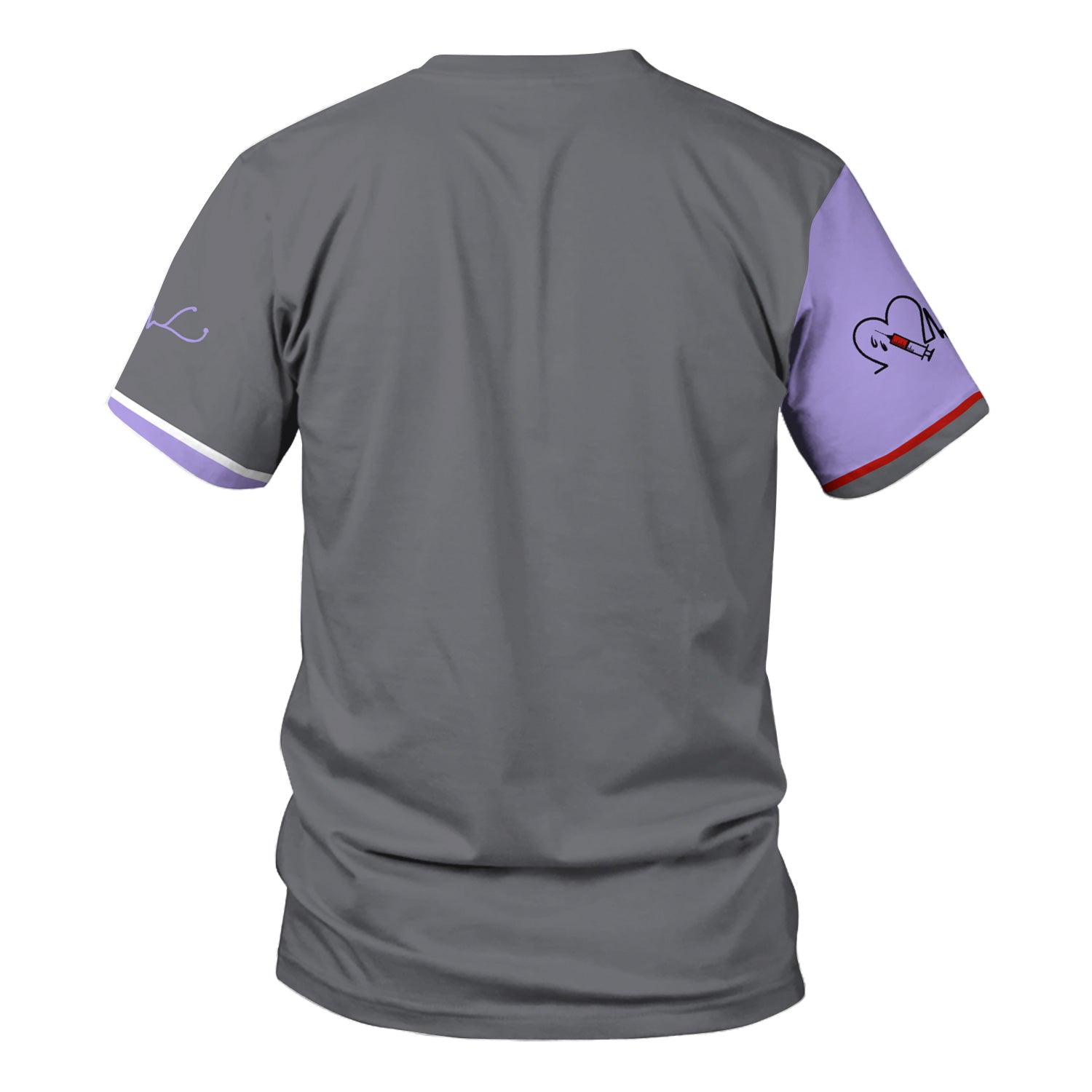 Sarcastic Grumpy Old Nurse Shirt - Black Cat Humo & Caduceus Symbol Design - Personalized Gift for RN LPN CNA Healthcare Workers