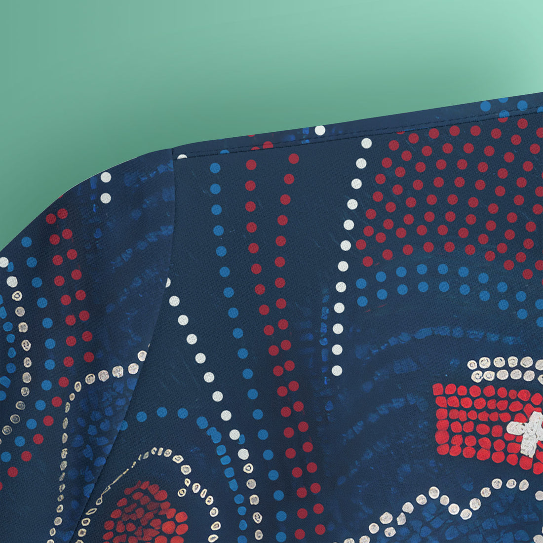 Aboriginal Dot Art Nurse Scrub Top, Australian Kangaroo With Koala Pattern Shirt,  Breathable Fabrics Nursing Uniform