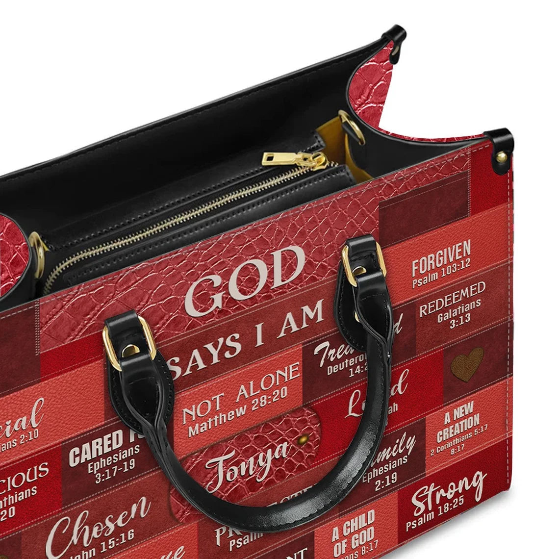 Custom Nurse Leather Handbag for Women, Nurse Life Affirmations Handbag Multiple Color Options, CNA RN LPN Healthcare Worker Gift