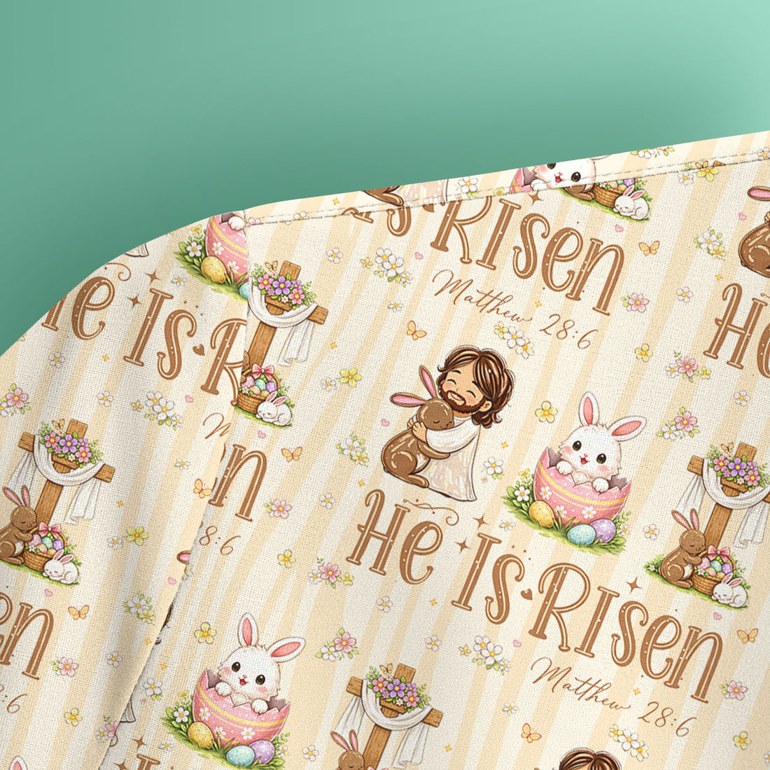 He Is Risen Jesus Easter Print Scrubs Nurses, Comfortable Scrubs for Nurses