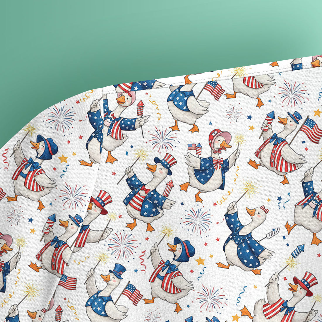 Goose America Medical Print Scrub Top, Breathable Fabrics Nursing Uniform