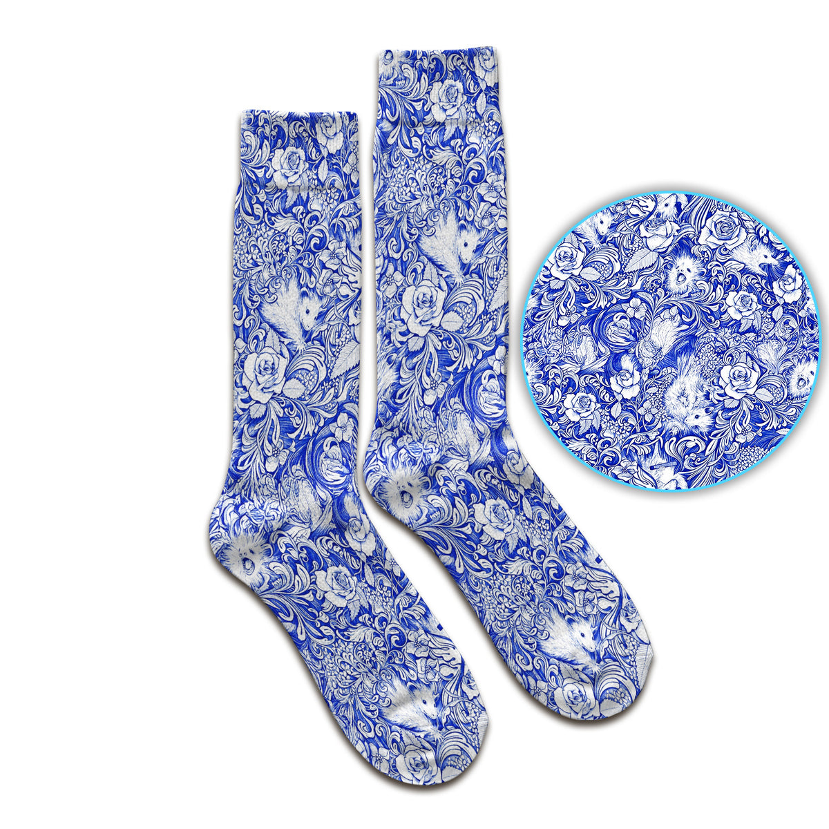 Niedliche Jimothy Waschbär-Socken mit Herzchen, Socken für Damen und Herren