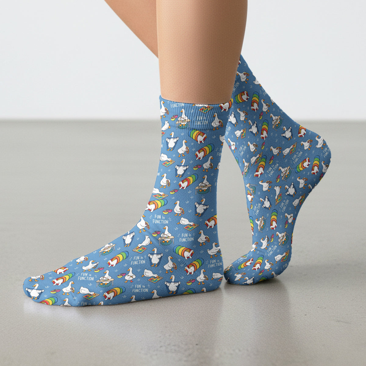 Niedliche Socken mit Erdbeer-Bienen-Gänseblümchen-Muster, Socken für Krankenschwestern und Ärzte