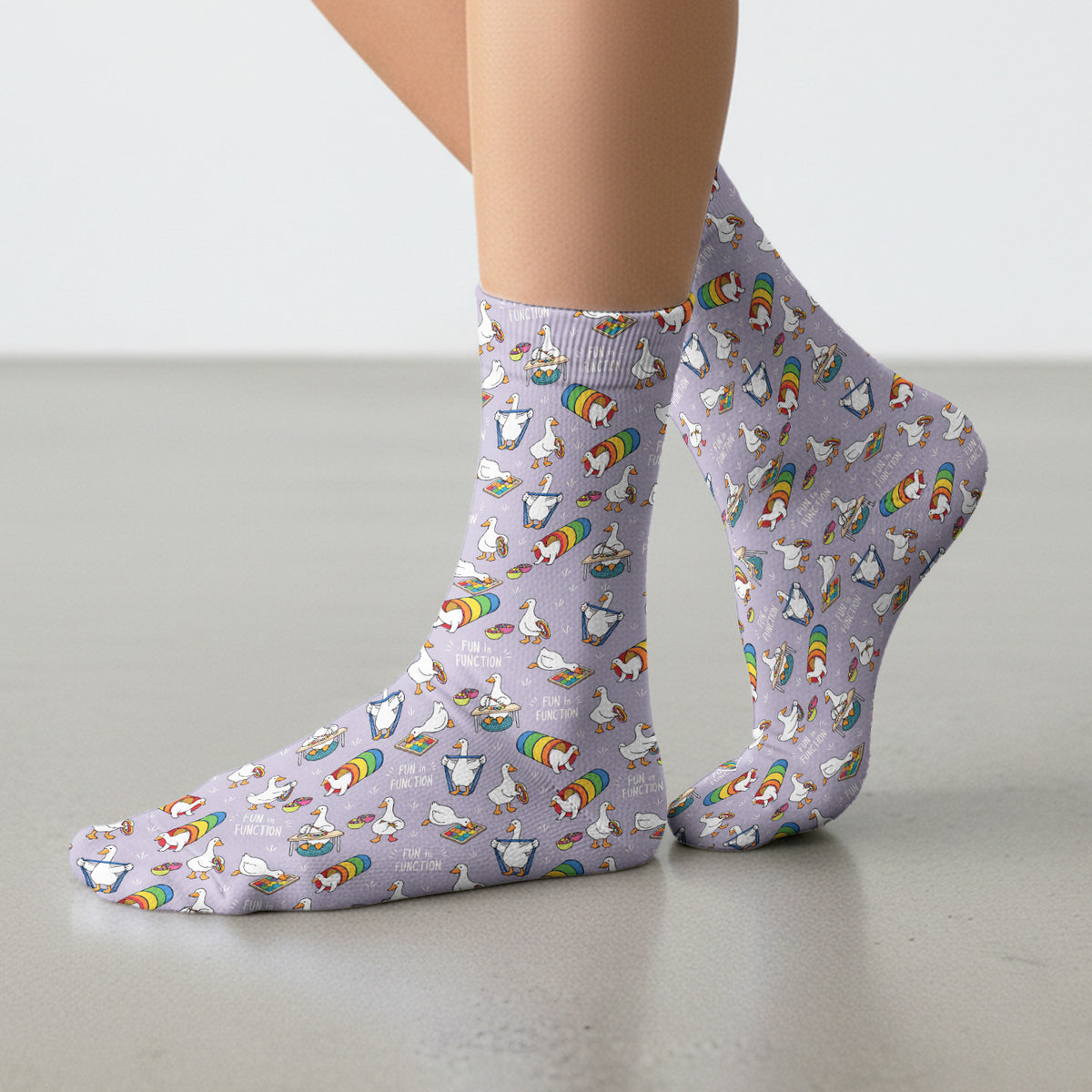 Niedliche Socken mit Erdbeer-Bienen-Gänseblümchen-Muster, Socken für Krankenschwestern und Ärzte