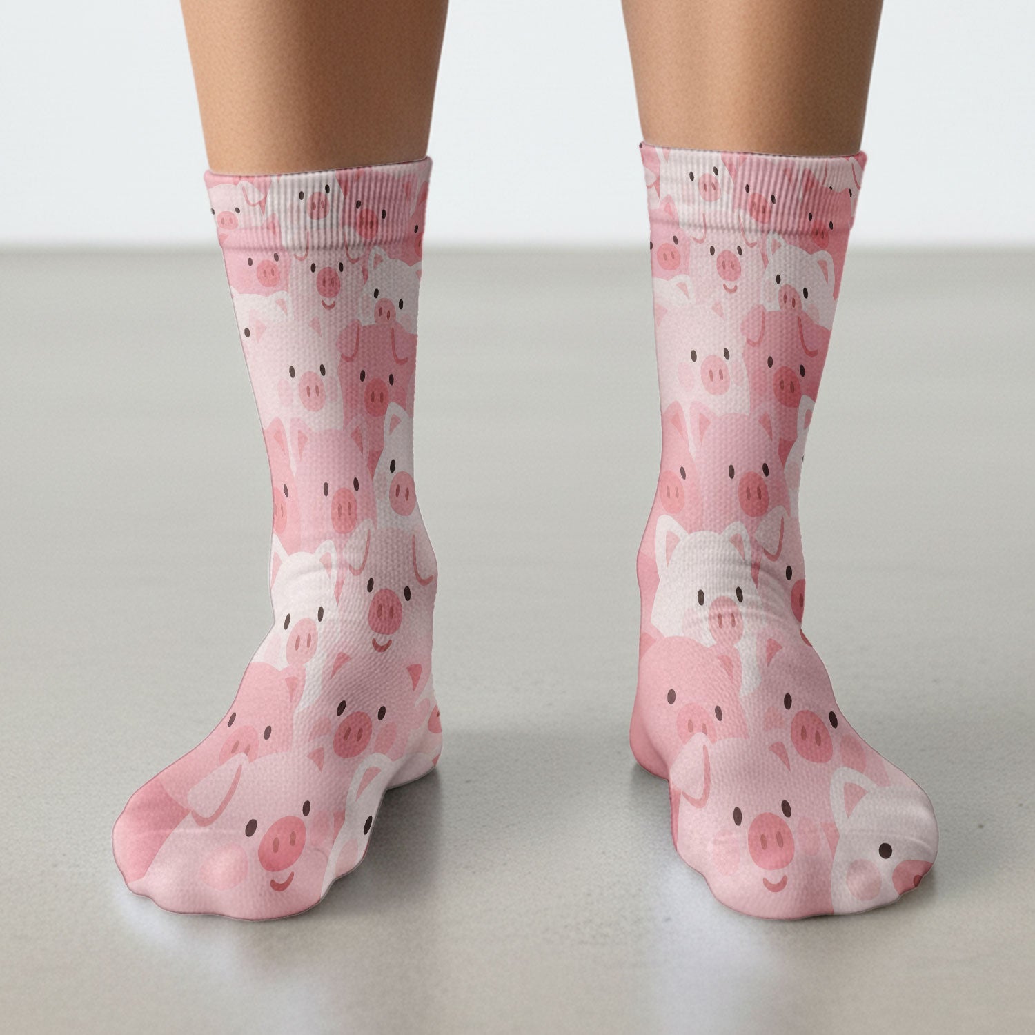 Cute Pig Nursing Scrub Socks, Comfortable Scrubs For Nurses