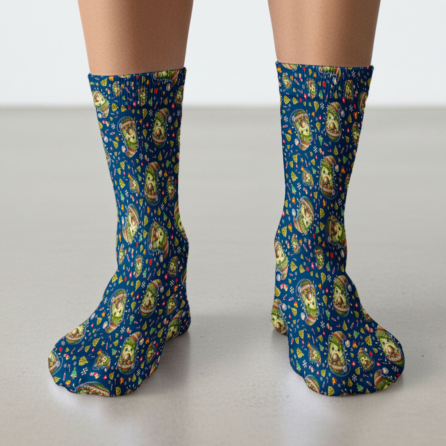 Avocado Lover Socks for Nurse Doctor - Funny Christmas Adult Socks for Men and Women - Medical Gift