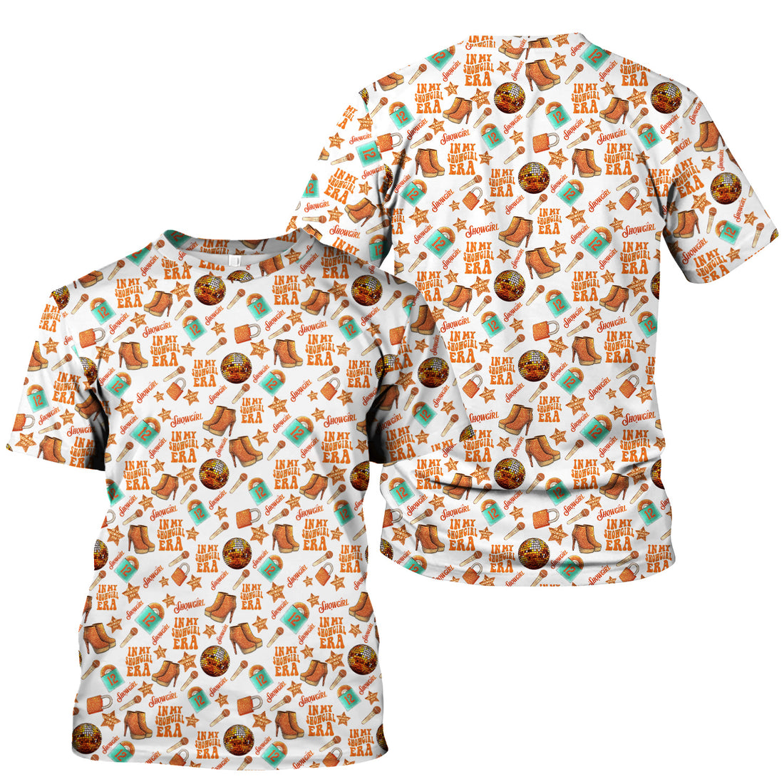 Funny Nurse Life Shirt - Women's Showgirl & TS12 Orange Graphic Tee - Gift for RN LPN CNA & Healthcare Workers