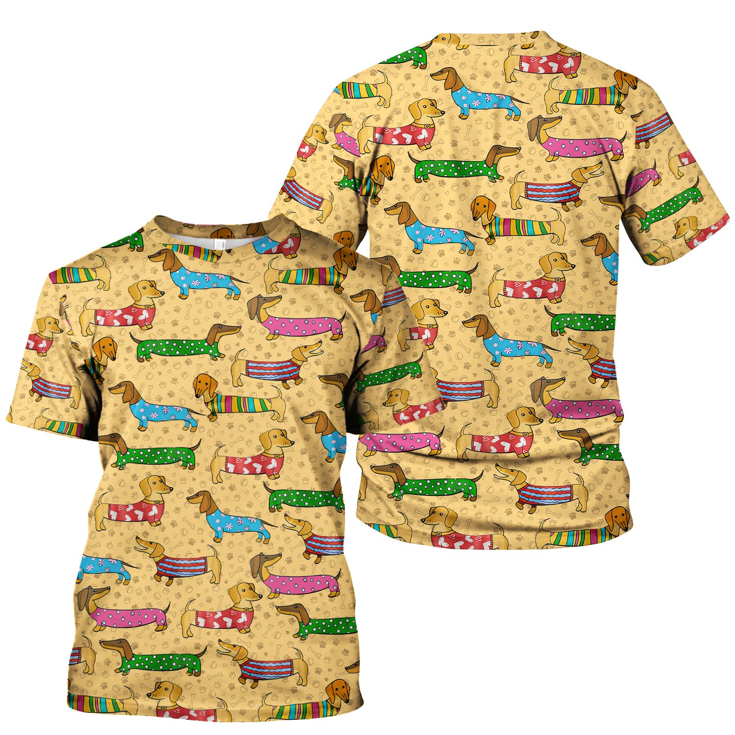 Dachshund Dog Scrub Top - Funny Animal Lover Scrubs For Women - RN LPN CNA Healthcare Workers Gift