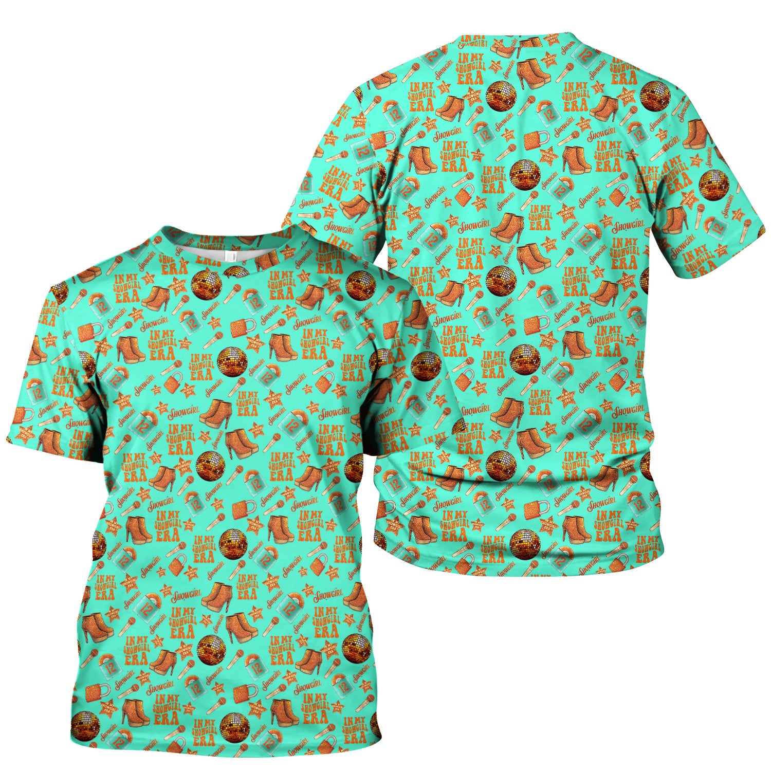 Funny Nurse Life Shirt - Women's Showgirl & TS12 Orange Graphic Tee - Gift for RN LPN CNA & Healthcare Workers