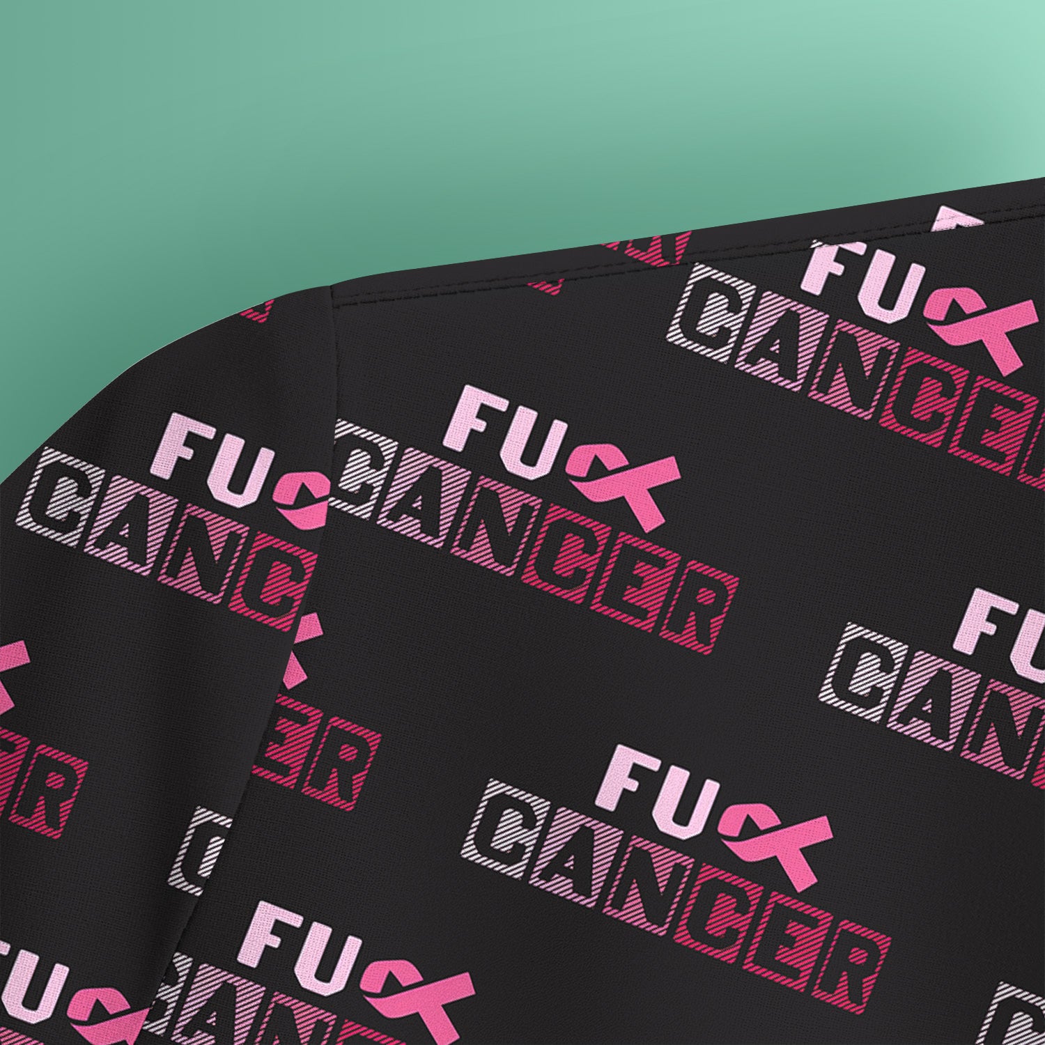 Breast Cancer Awareness Shirt - Pink Ribbon Nursing Top - Medical Uniform for Women - Support Cancer Fighters & Survivors