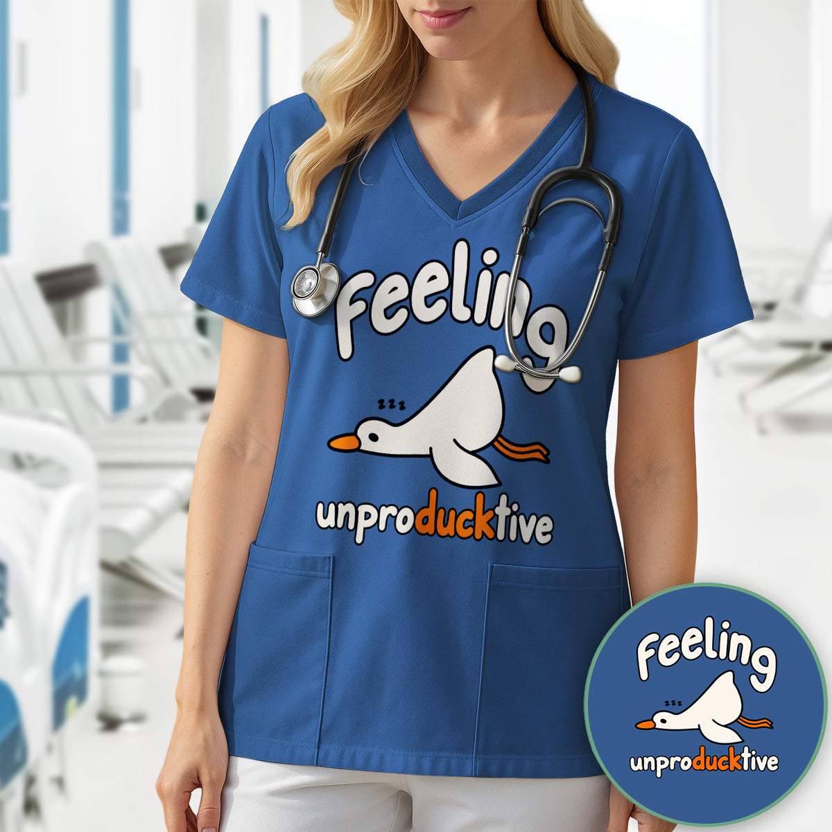 Feeling Unproducktive Duck T-Shirt