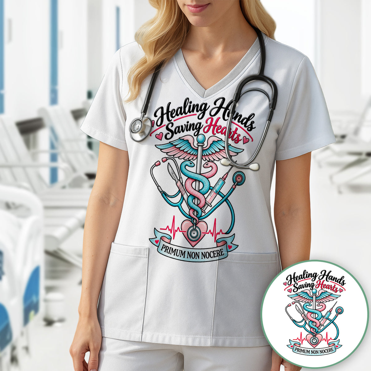 Healing Hands Saving Hearts T-Shirt