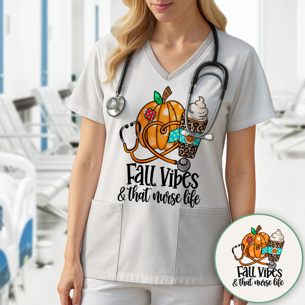 Fall Vibes and That Nurse Life T-Shirt