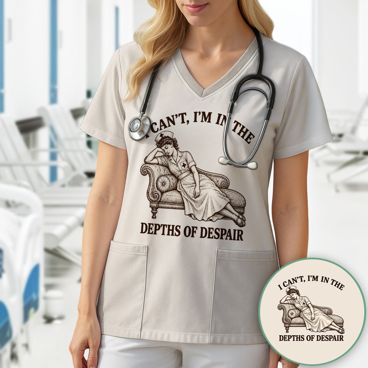 Depths of Despair Nurse T-Shirt