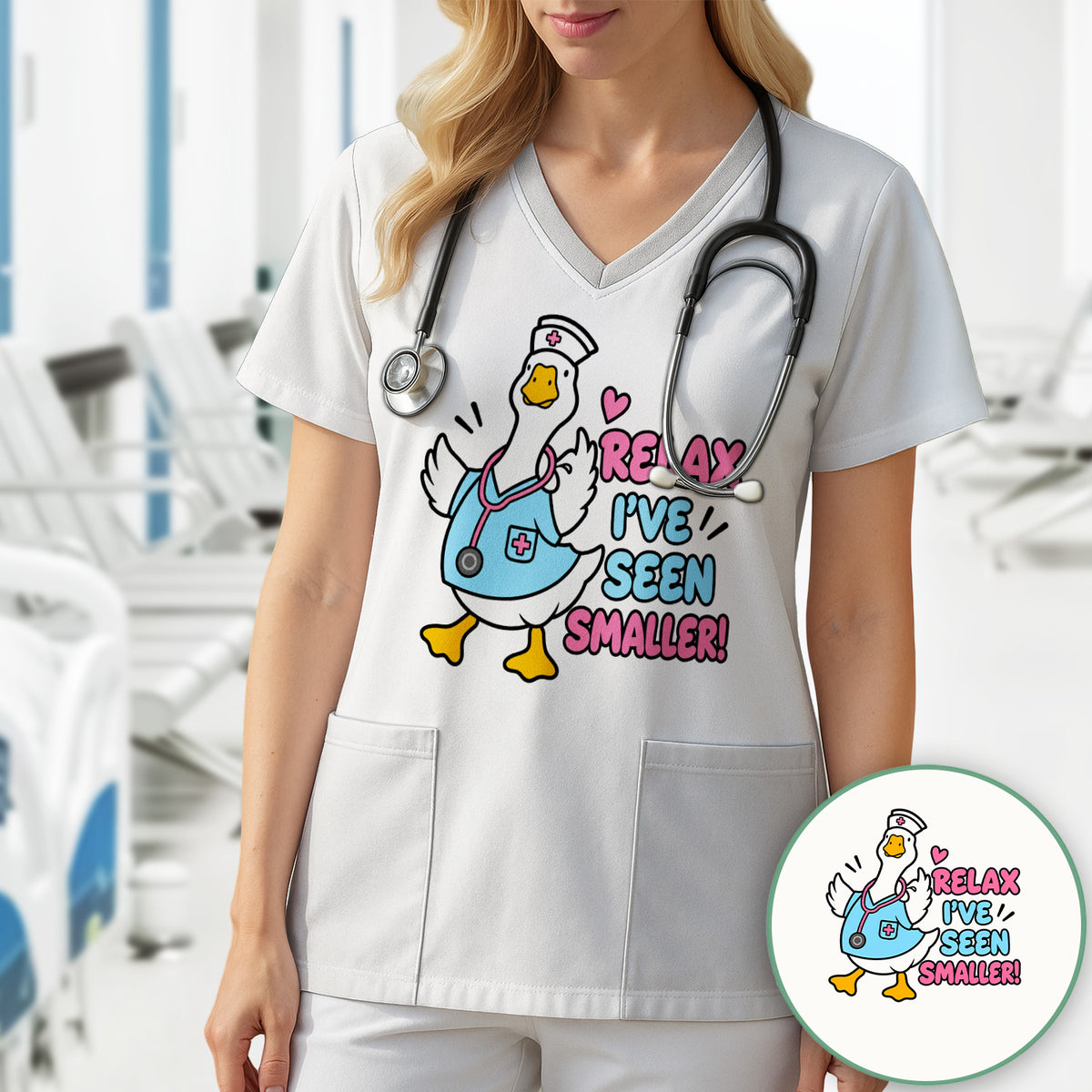 Relax I've Seen Smaller Goose T-Shirt