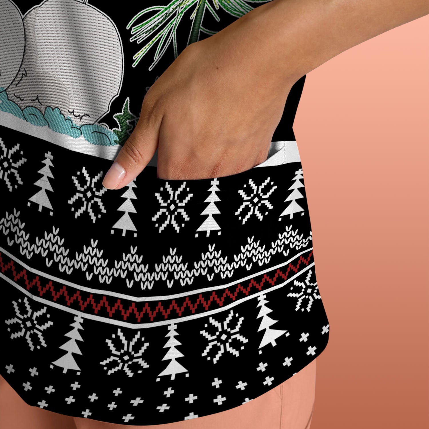 Snowman Christmas Scrub Top, Funny Holiday Nurse Shirt, It's The Most Wonderful Time Of The Year Uniform FOr Nursing