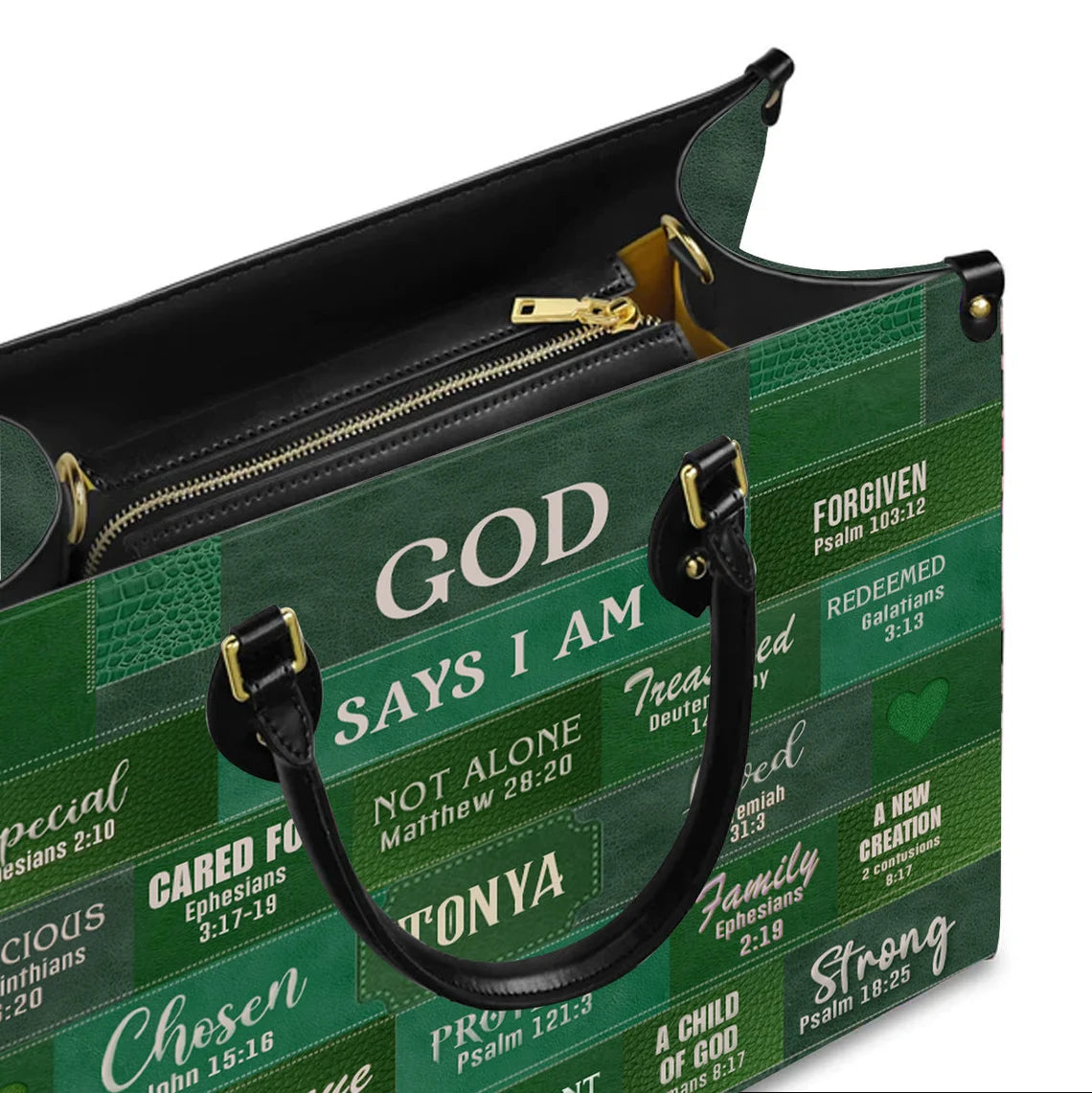 Custom Nurse Leather Handbag for Women, Nurse Life Affirmations Handbag Multiple Color Options, CNA RN LPN Healthcare Worker Gift