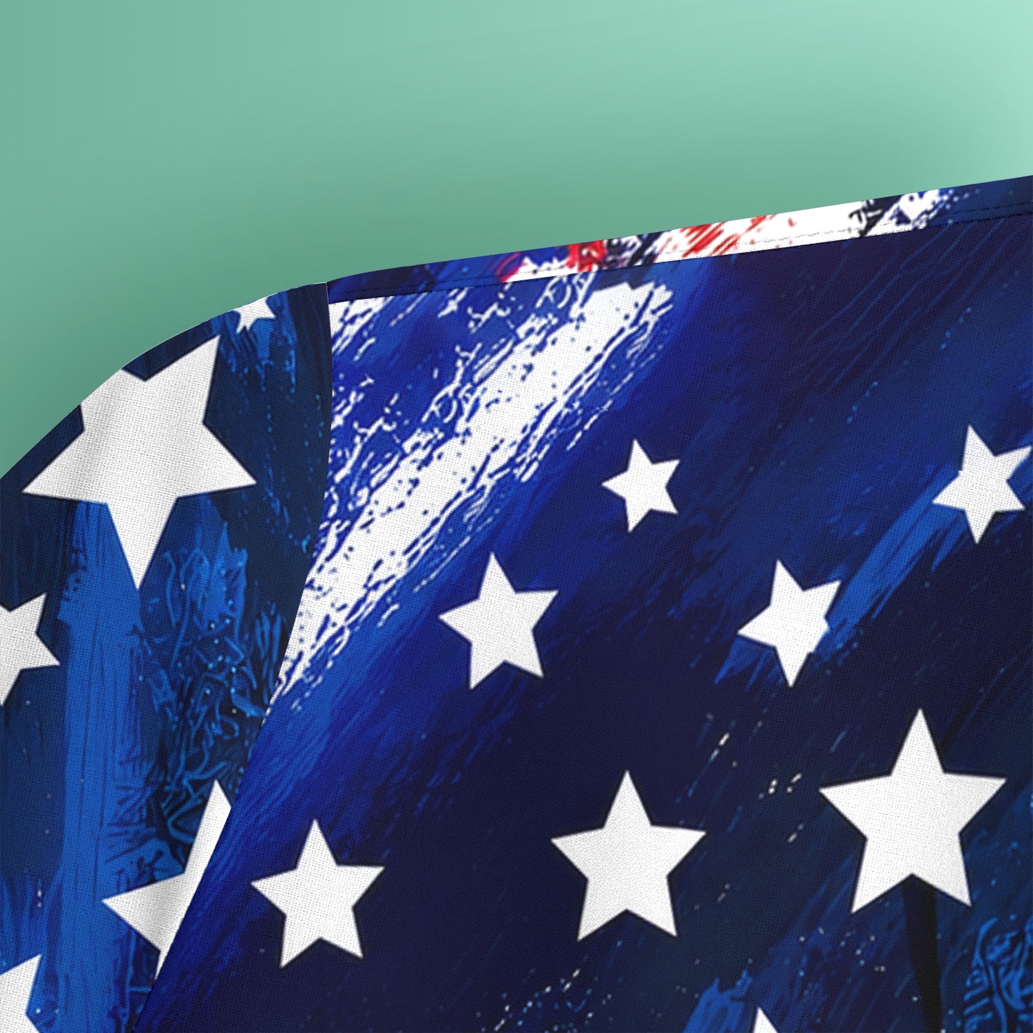 Patriotic American Flag Nurse Scrub Top for RN, CNA, Healthcare Workers, USA Medical Uniform Scrub Top, Comfortable Scrubs for Nurses