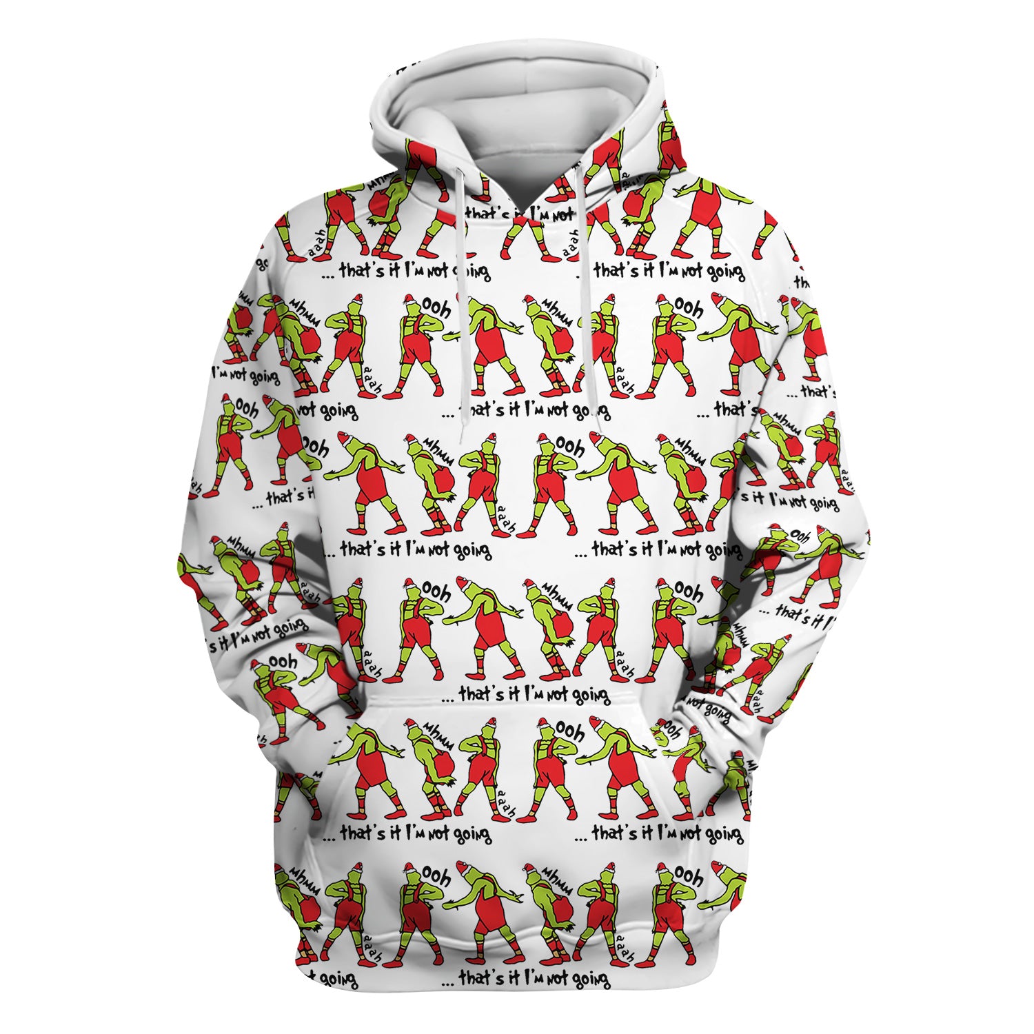 Funny Grinch Nurse Scrub Top - That’s It I’m Not Going RN LPN CNA Gift - Nurse Appreciation Gift