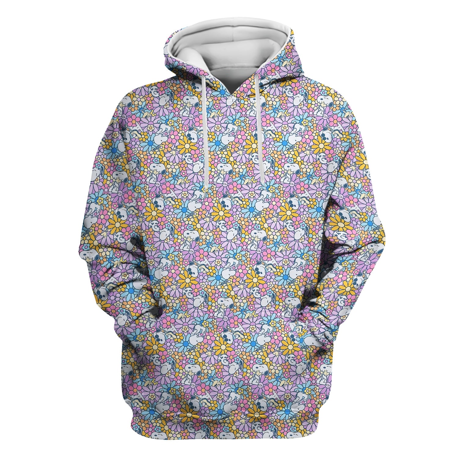 Funny Beagle Dog Nurse Shirt - Floral & Cartoon Dog Graphic Design - Gift for Women RN LPN CNA