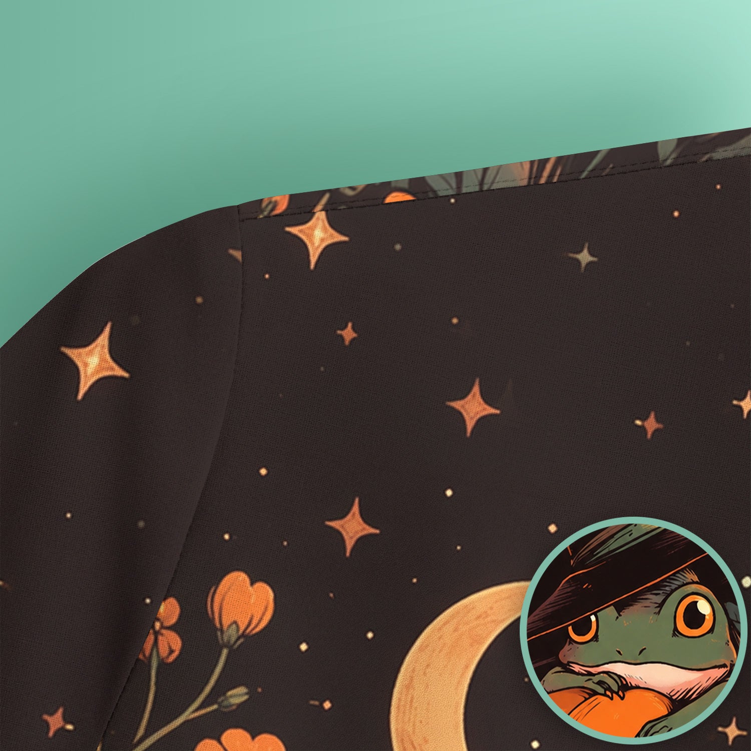 Cute Halloween Frog Nurse for Pediatric Nurses, RN, CNA, Pumpkin Medical Scrub Top, Comfortable Scrubs for Nurses
