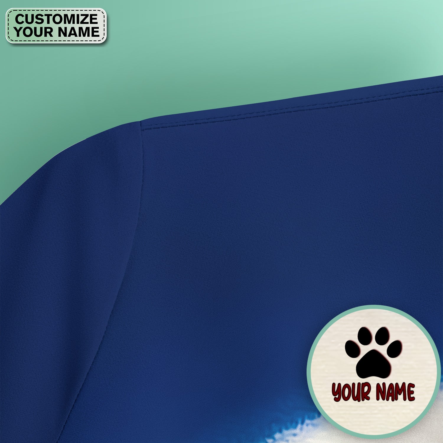 Personalized Funny Cat Holding Wine Glass Knife Pose Pattern Scrub Top, Comfortable Scrubs for Nurses