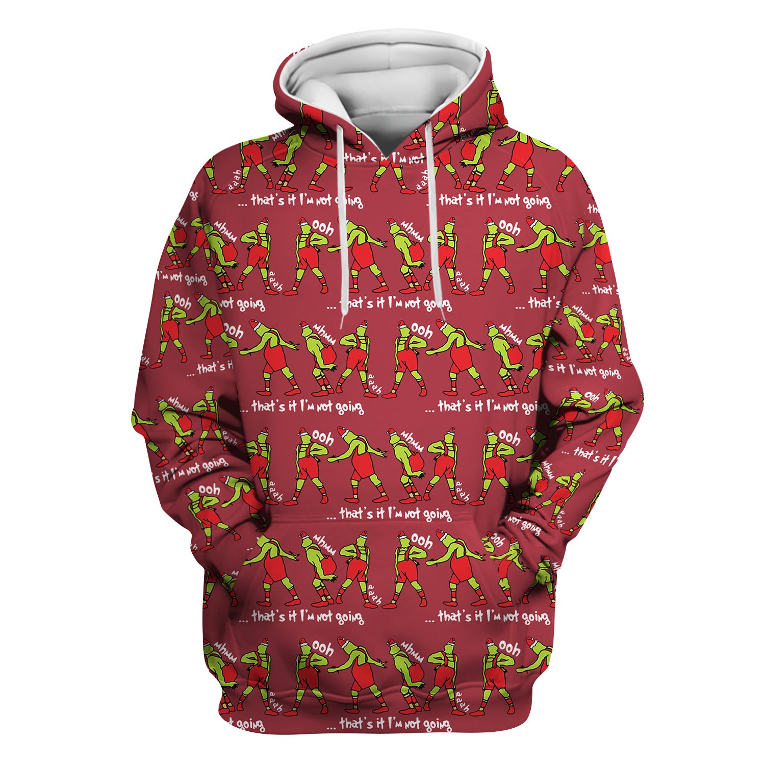 Funny Grinch Nurse Scrub Top - That’s It I’m Not Going RN LPN CNA Gift - Nurse Appreciation Gift
