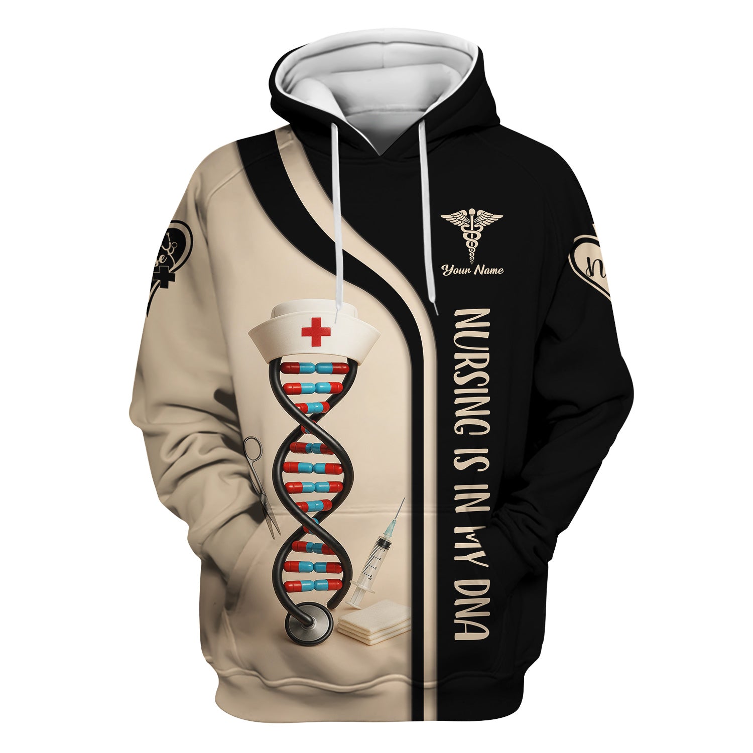 Nursing Is In My DNA - Nursing Graphic Tees for Women - Gifts For Nurses